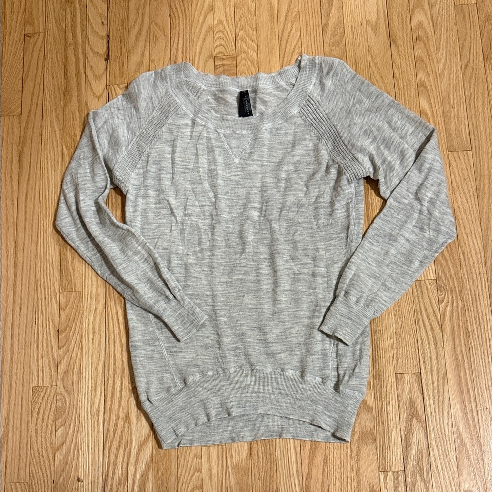 Gray Cashmere Sweater